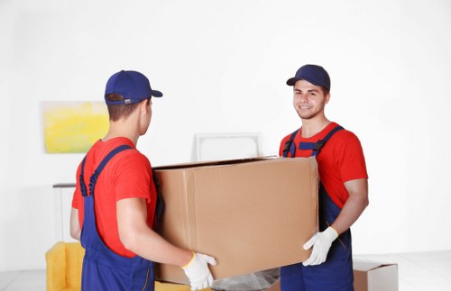 Man and van removals service helping with a local Hither Green move