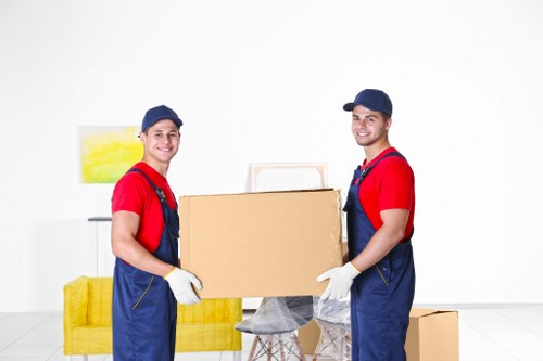 Packing and unpacking service for a Hither Green home move
