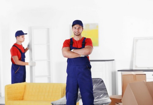 Domestic removals and home moving support with a van