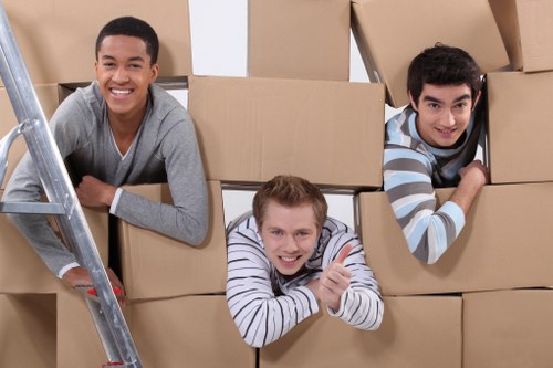 Moving office furniture and IT equipment