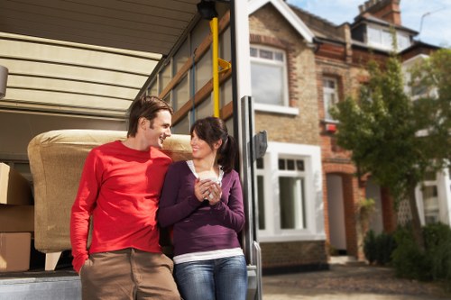 Careful loading and secure transport by Man With A Van Hithergreen team